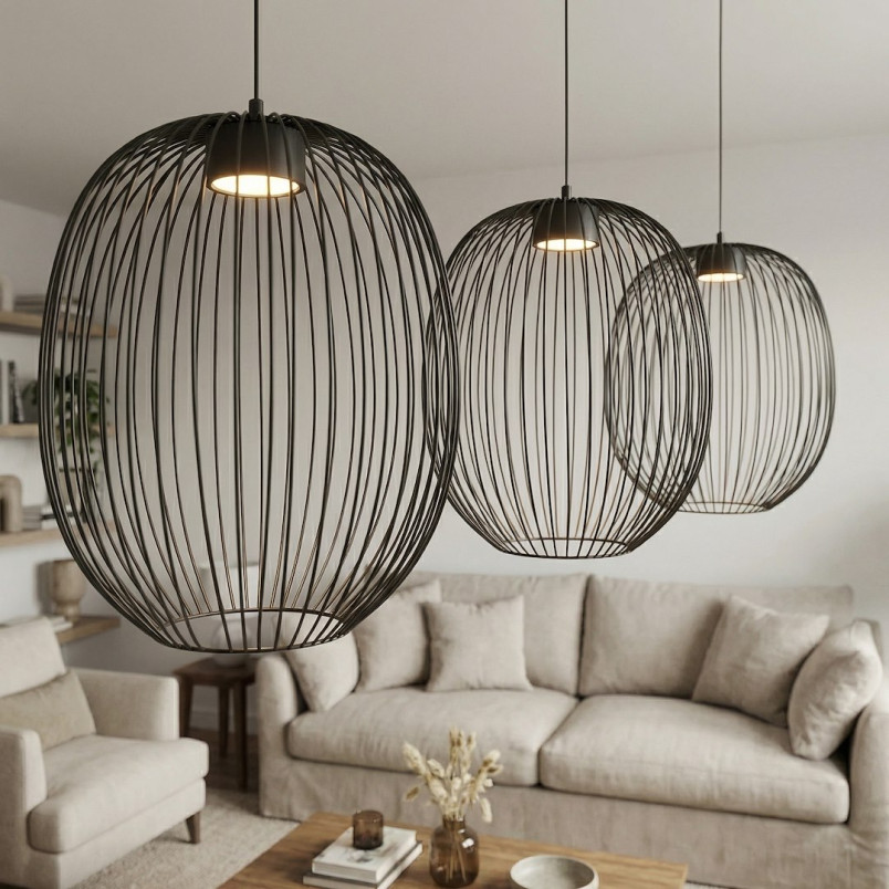 Lampa Mantra 3 Black Emibig