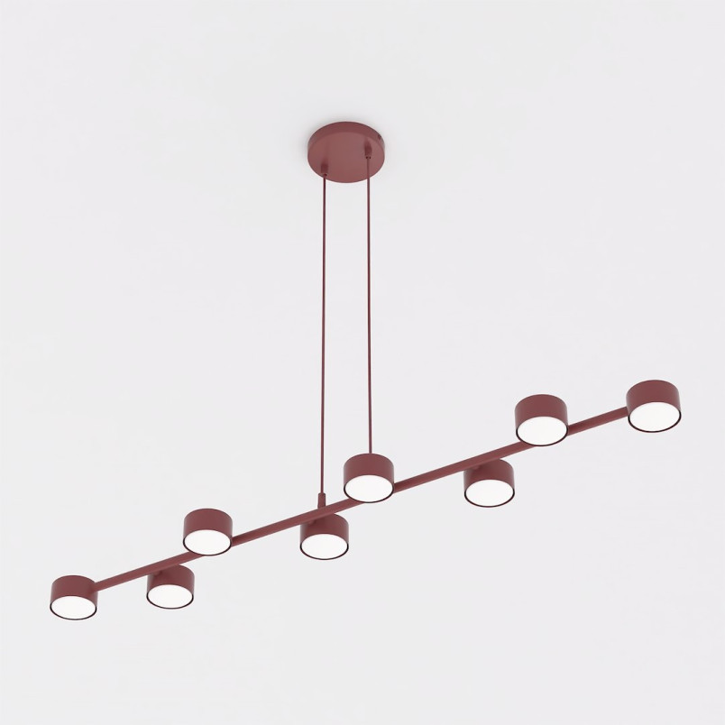 Lampa Megara 8 Burgundy Emibig