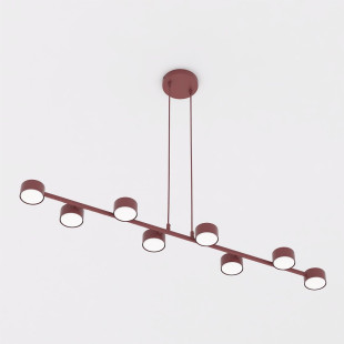 Lampa Megara 8 Burgundy Emibig