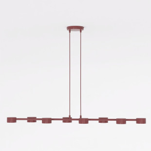 Lampa Megara 8 Burgundy Emibig