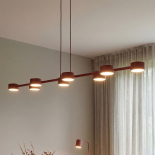 Lampa Megara 8 Burgundy Emibig