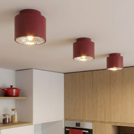 Lampa Nano 1 Burgundy Emibig