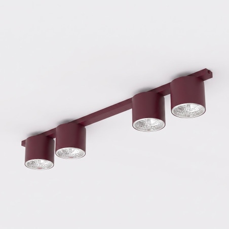 Lampa Nano 4 Burgundy Emibig