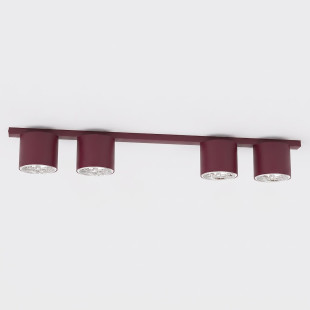 Lampa Nano 4 Burgundy Emibig