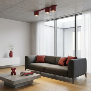 Lampa Nano 3 Burgundy Emibig