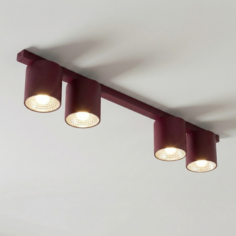 Lampa Nano 4 Burgundy Emibig