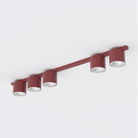 Lampa Nano 5 Burgundy Emibig