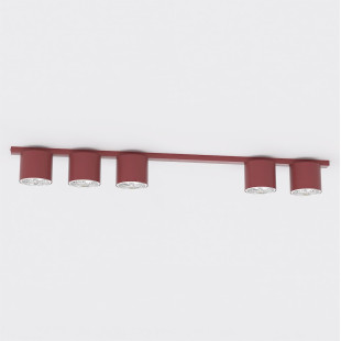 Lampa Nano 5 Burgundy Emibig