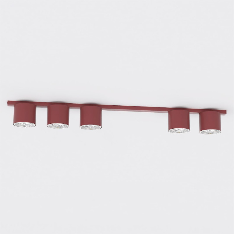 Lampa Nano 5 Burgundy Emibig
