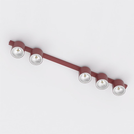 Lampa Nano 5 Burgundy Emibig