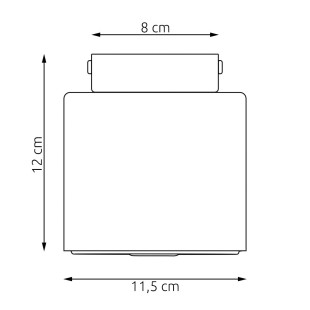Lampa Nano 1 Mokka Emibig
