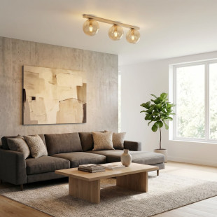 Lampa Fit 3 Mokka Amber Emibig