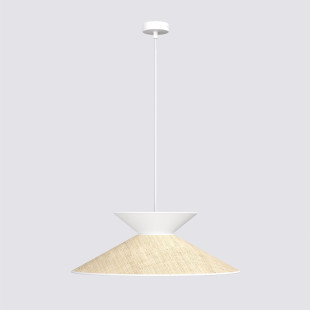 Lampa Softa 1 Rattan White Emibig