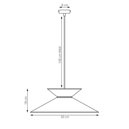 Lampa Softa 1 Rattan White Emibig
