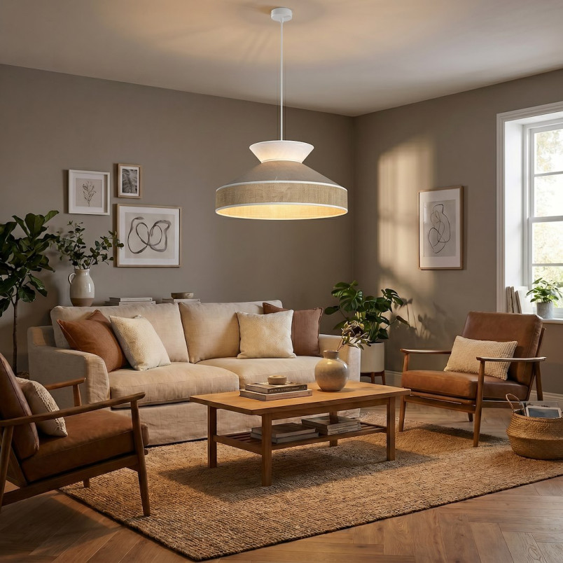 Lampa Siesta 1 Brown Emibig