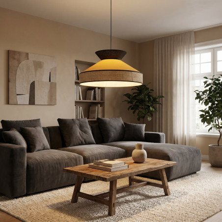 Lampa Siesta 1 Orange Emibig
