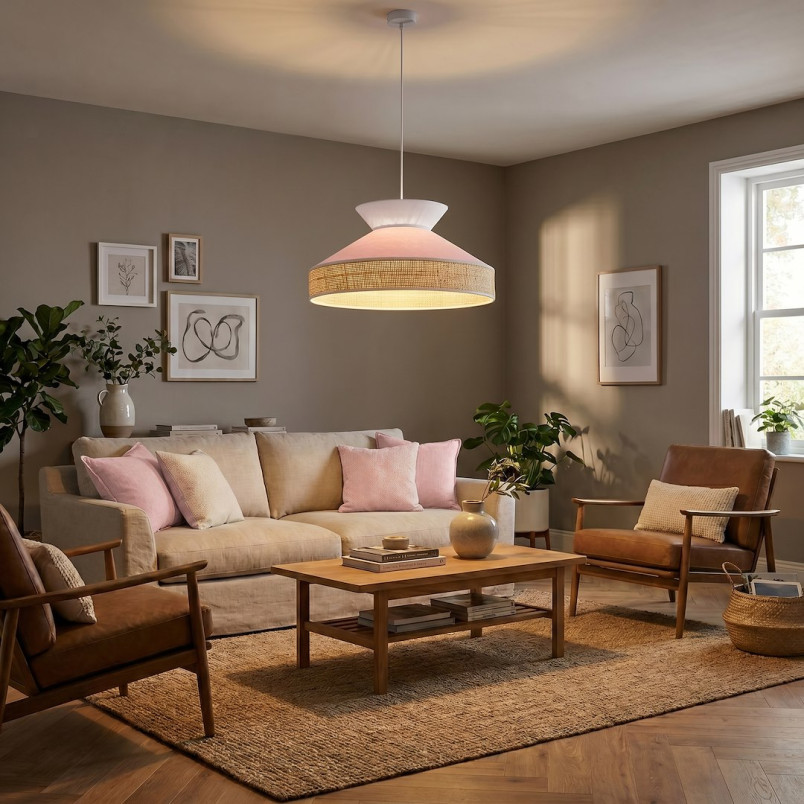 Lampa Siesta 1 Rose Emibig