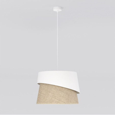 Lampa Canva 1 White Natural Emibig