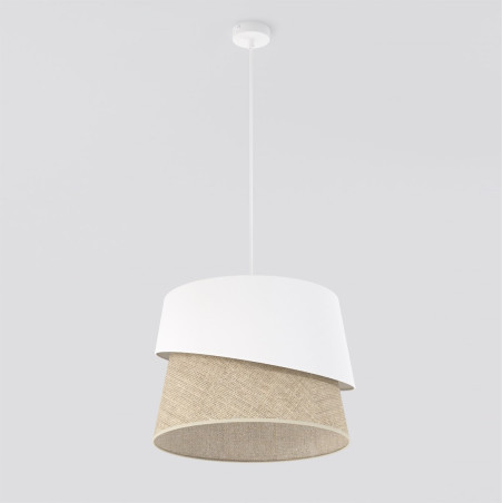 Lampa Canva 1 White Natural Emibig
