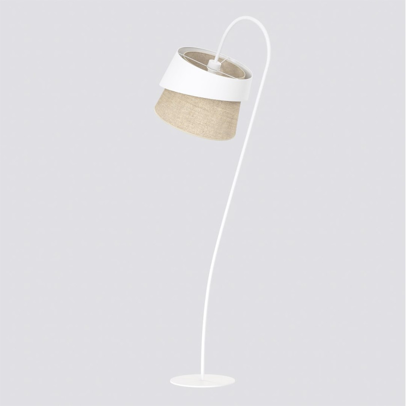Lampa Canva Lp1 White Natural Emibig