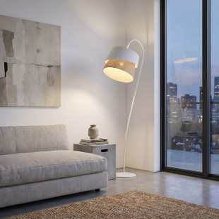 Lampa Canva Lp1 White Natural Emibig