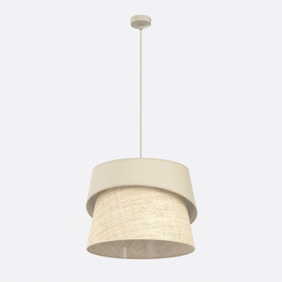 Lampa Canva 1 Mokka Rattan Emibig