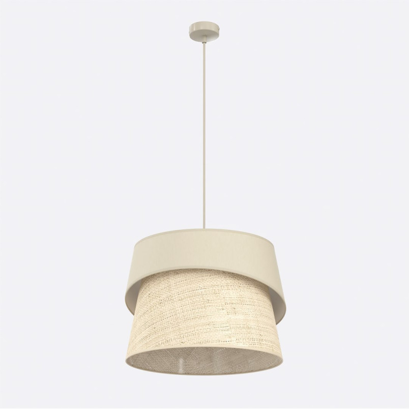 Lampa Canva 1 Mokka Rattan Emibig