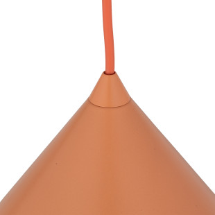 Cono M Salmon Lampa Wisząca 1Xe27 Tk Lighting