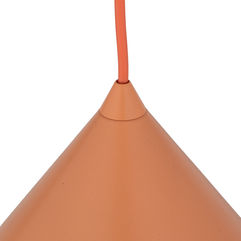 Cono M Salmon Lampa Wisząca 1Xe27 Tk Lighting