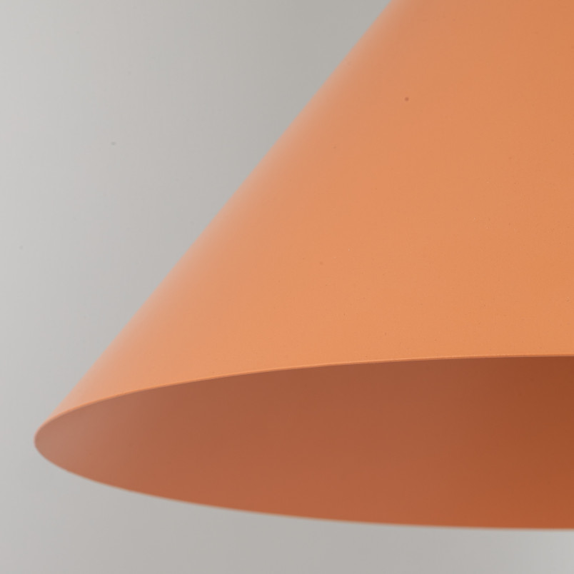 Cono L Salmon Lampa Wisząca 1Xe27 Tk Lighting