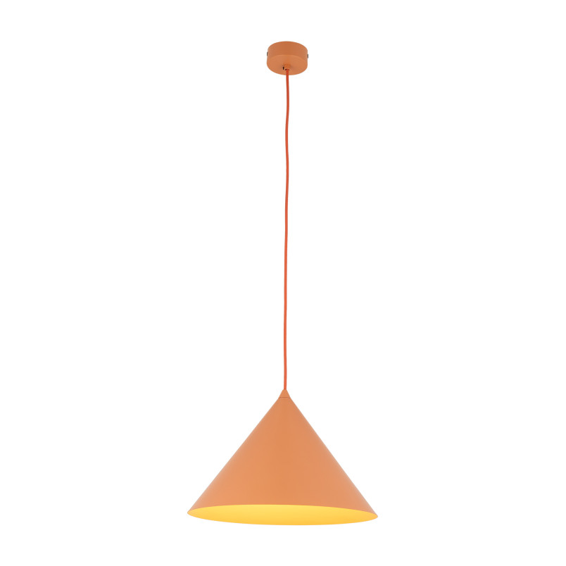 Cono L Salmon Lampa Wisząca 1Xe27 Tk Lighting