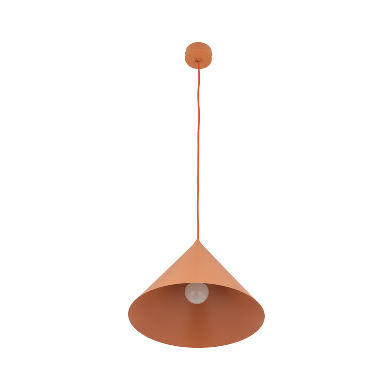 Cono L Salmon Lampa Wisząca 1Xe27 Tk Lighting