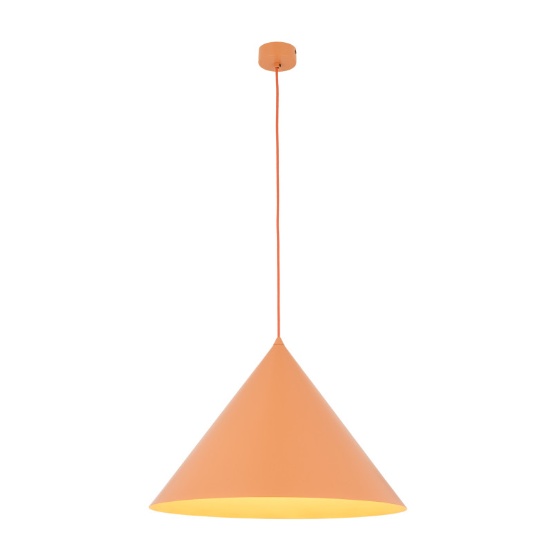 Cono Xl Salmon Lampa Wisząca 1Xe27 Tk Lighting