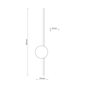 Java Ii New Brown Kinkiet 1 Led Tk Lighting