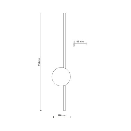 Java Ii New Brown Kinkiet 1 Led Tk Lighting