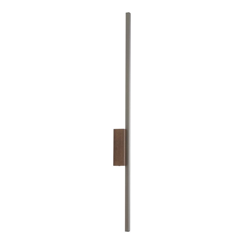 Flash New Brown Wood Kinkiet M 1 Led Tk Lighting