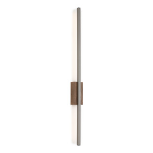 Flash New Brown Wood Kinkiet M 1 Led Tk Lighting