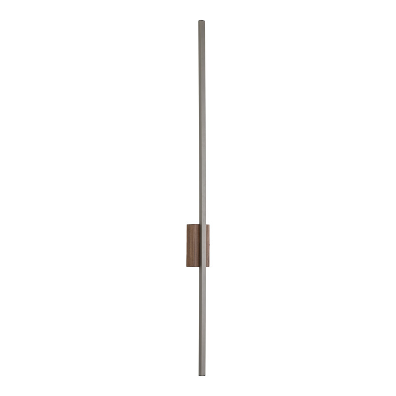 Flash New Brown Wood Kinkiet L 1 Led Tk Lighting