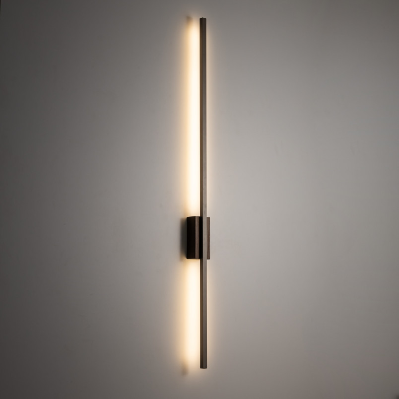 Flash New Brown Wood Kinkiet L 1 Led Tk Lighting