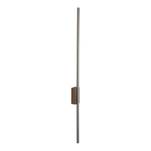 Flash New Brown Wood Kinkiet L 1 Led Tk Lighting