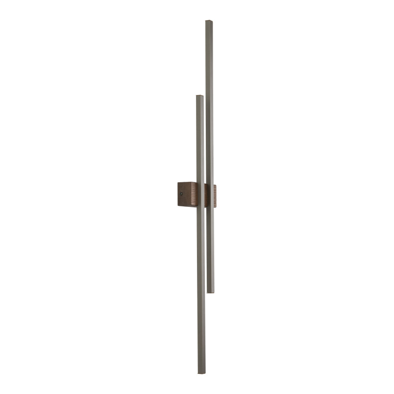 Flash New Brown Wood Kinkiet 2 Led Tk Lighting