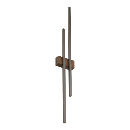 Flash New Brown Wood Kinkiet 2 Led Tk Lighting