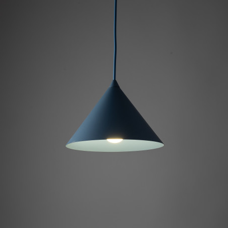 Cono S Navy Lampa Wisząca 1Xe27 Tk Lighting