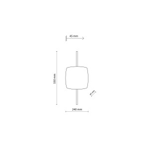 Selva M Orzech Led Kinkiet Tk Lighting