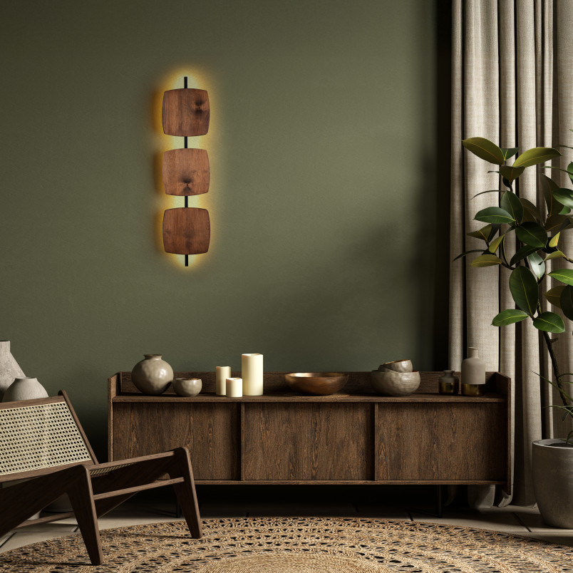 Selva L Orzech Led Kinkiet Tk Lighting
