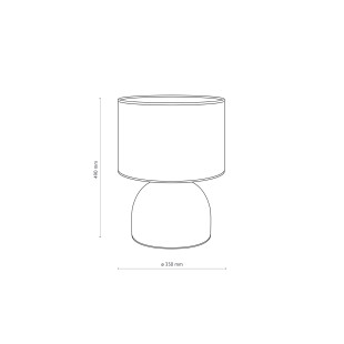Tami Sabia Lampka Nocna 1Xe27 Tk Lighting