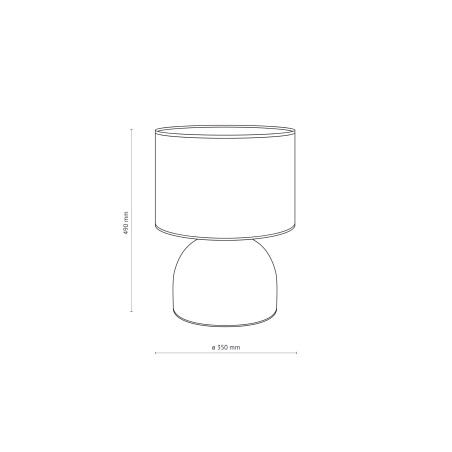 Tami Sabia Lampka Nocna 1Xe27 Tk Lighting