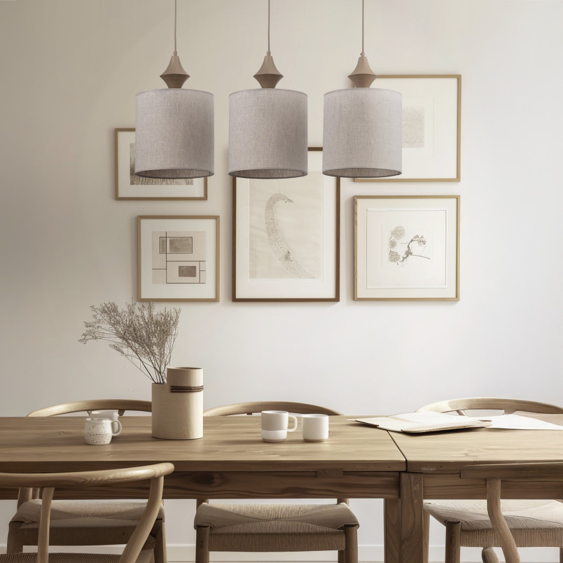 Amura Sabia Lampa Wisząca 3Xe27 Tk Lighting