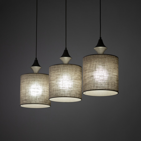 Amura New Brown Lampa Wisząca 3Xe27 Tk Lighting