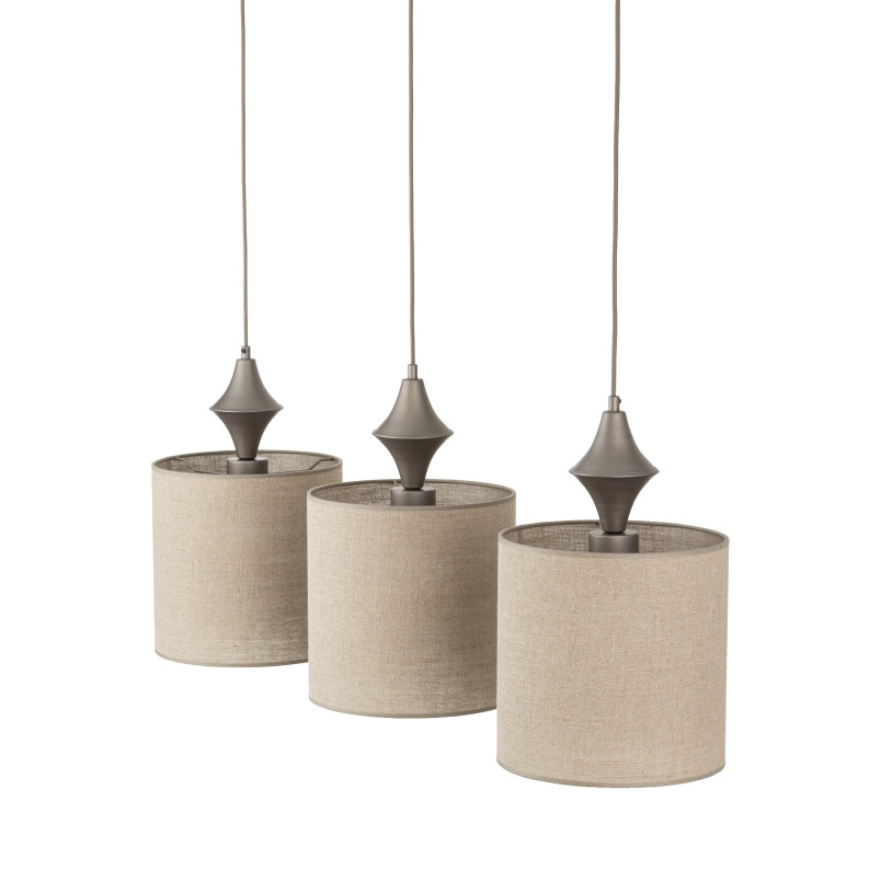 Amura New Brown Lampa Wisząca 3Xe27 Tk Lighting